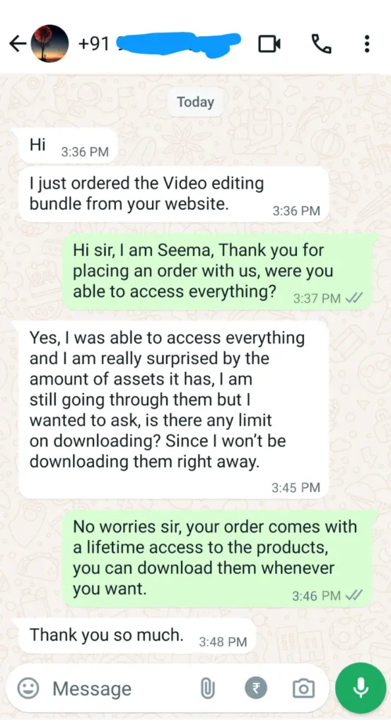 Customer review 2